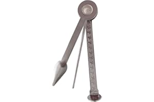 Aliotech 3-in-1 Knife Pipe Tool Soot Cleaning Tobacco Pipes Scraper Cleaning Accessories Simple folding Multifunctional Knife Pipe Press Stick