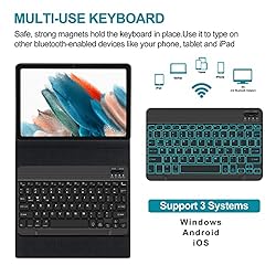 Galaxy Tab A8 10.5" Keyboard Case 2022, FOGARI 7
