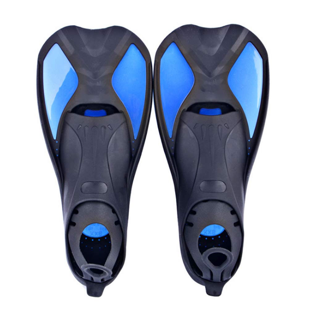 Short Training Fins Swimming Flippers for Adults and Kids Outdoor Diving Training CDKJ Training