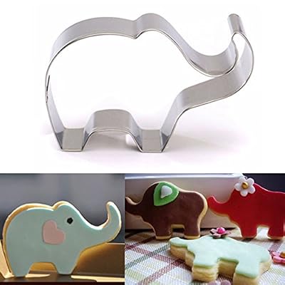 Stainless Steel Elephant Animal Cookie Cutter Cake Biscuit Pastry Mould Mold