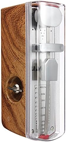 Afirst Super Mini Mechanical Metronome Pendulum For Guitar Piano Violin(Brown)
