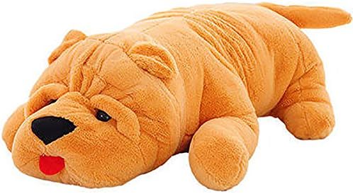 Stuffed Bulldog Plush Animal Shar Pei Dog Toys Pillow Cushion Gifts (14inch)