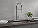 Delta Essa Matte Black Touch Kitchen Faucet with Pull Down Sprayer, Modern Single Hole Touch On Kitchen Sink Faucet, Single Handle, Matte Black 9113T-BL-DST
