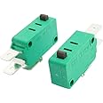 uxcell a14032200ux0036 AC 16A 125V/250V Push Button Actuator Micro Limit Switch KW3-0Z (Pack of 2)
