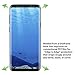 LK [3 PACK] for Samsung Galaxy S8 Screen Protector (Case Friendly), [Full Coverage] PET Soft Flexible TPU film with Lifetime Replacement Warranty-Clear