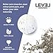 Level Naturals Epsom Salt Bath Bomb, Jumbo Muscle Relaxant, Luxurious, Natural, Vegan, Made in USA Cruelty-Free Bath Bombs, Infused with Essential Oils (Lavender + Chamomile)
