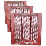Brach's 12 Peppermint Candy Canes, 12 Count (Pack of 3)