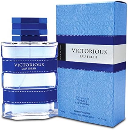 Victorious Man Perfume Inspired By Versace - Eau De Parfum 3.4 FL.Oz./100 ML Father &amp; Husband Scent