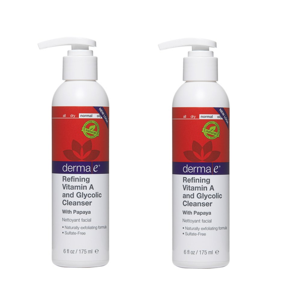 derma e glycolic cleanser