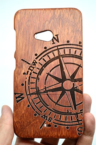 Nokia lumia 535 wood case - rose wood compass - premium…