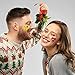 Aneco 288 Pieces Valentines Heart Tattoos Assorted Styles Valentine’s Day Temporary Tattoos Red Heart Tattoos for Valentine’s Party Favor
