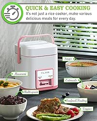 TLOG Mini Rice Cooker 2.5-Cup Uncooked