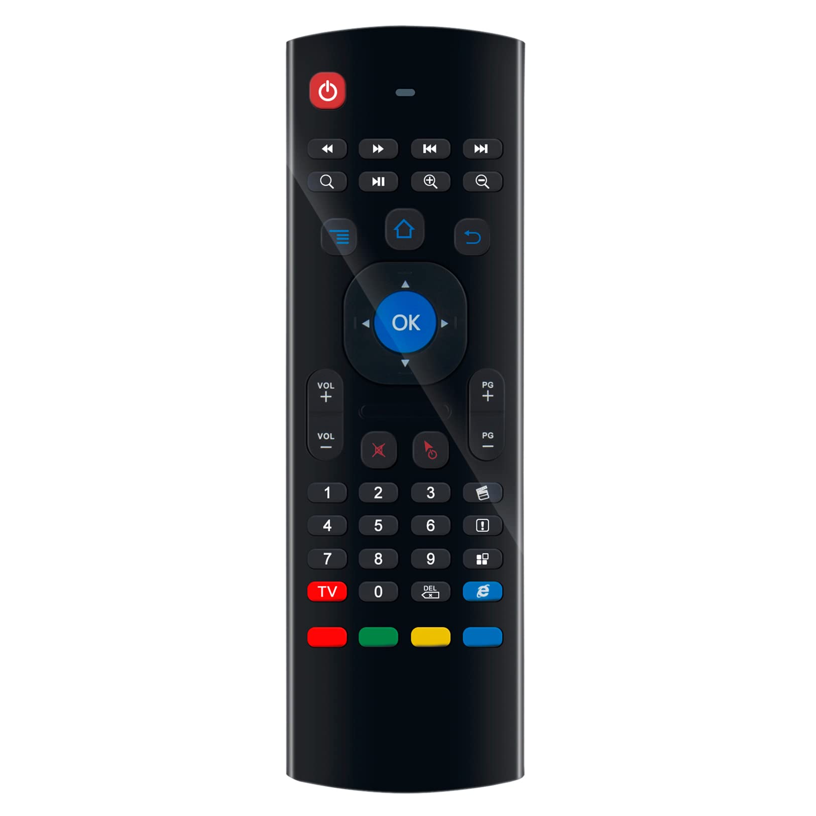 VINABTY MX3 2.4G Infrared Replacement Remote Compatible with Android Smart TV Box IPTV Xbox