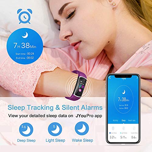 Smart Watch【2021 Version】, Waterproof Activity Tracker with Heart Rate Monitor and Sleep Monitor, Step Counter,Calorie… - Image 3