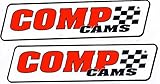Comp Cams Racing Decals Stickers 7 Inches Long Size Set of 2