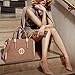 Dasein Frame Tote Top Handle Handbags Designer Satchel Leather Briefcase Shoulder Bags Purses