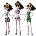 UCanaan Doll Clothes and Accessories for Monster high Dolls Includes 10 Sets Handmade Clothes