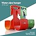 Gada Best Garden Hose Hanger,Wall Mount Hose Holder,Durable Rust-Free Hook (green)