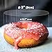 Premium Silicone Donut Pan - Best For Baking Full Size Doughnuts | 100% Food Grade Silicone Donut Mold | 9 Cavity Doughnut Pan/Bagel Pan Makes A Great Gift | Free Ebook