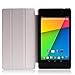 MoKo Google Nexus 7 2013 FHD 2nd Gen Case - Ultra Slim Lightweight Smart-Shell Stand Cover Case with Auto Wake/Sleep for Google Nexus 2 7.0 Inch 2013 Generation Android 4.3 Tablet, Lucky Tree