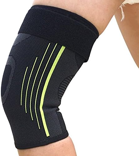 OD Flyers Knee Brace Compression Fit Support Knee Pad Protection For Relief Arthritis,Joint Pain,Leg &amp; Foot Supports - Outdoor Sports Knee Sleeve [Single] (Medium)