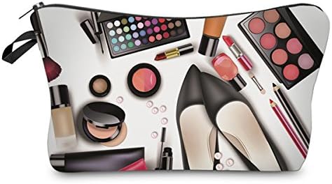 3D Printing Makeup Bags With Multicolor Pattern Cute Cosmetics For Travel Pouch Women Cosmetic Bag 50757