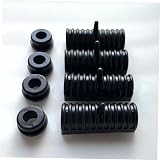 Gatuida Rubber Saddlebag Mount Cushion Black Shock Absorption Easy Install view 7