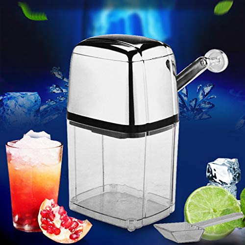 Eiscrusher Home Kitchen Bar Kleine Eisbrecher Manuelle Handkurbel-Eisbrecher Eisbrecher mit Edelstahlklingen for… – Bild 5
