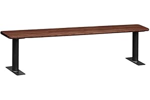 Salsbury Industries Wood Locker Benches, 36-Inch, Dark Finish