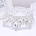 Vintage Rhinestones Crystal Crown for Women Wedding Bridal Tiara Flower Crown Hair Accessories (silver-white)