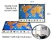 scratch off map of the world - PROMO | Tracking Poster For Travelers | Unique Gift | Fun Educational Learning & Teaching Tool For All Ages | Quality Family Time | w/Scratching Pen and Collectable Coin