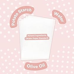 Printable Edible Wafer Paper Sheets from paper2eat