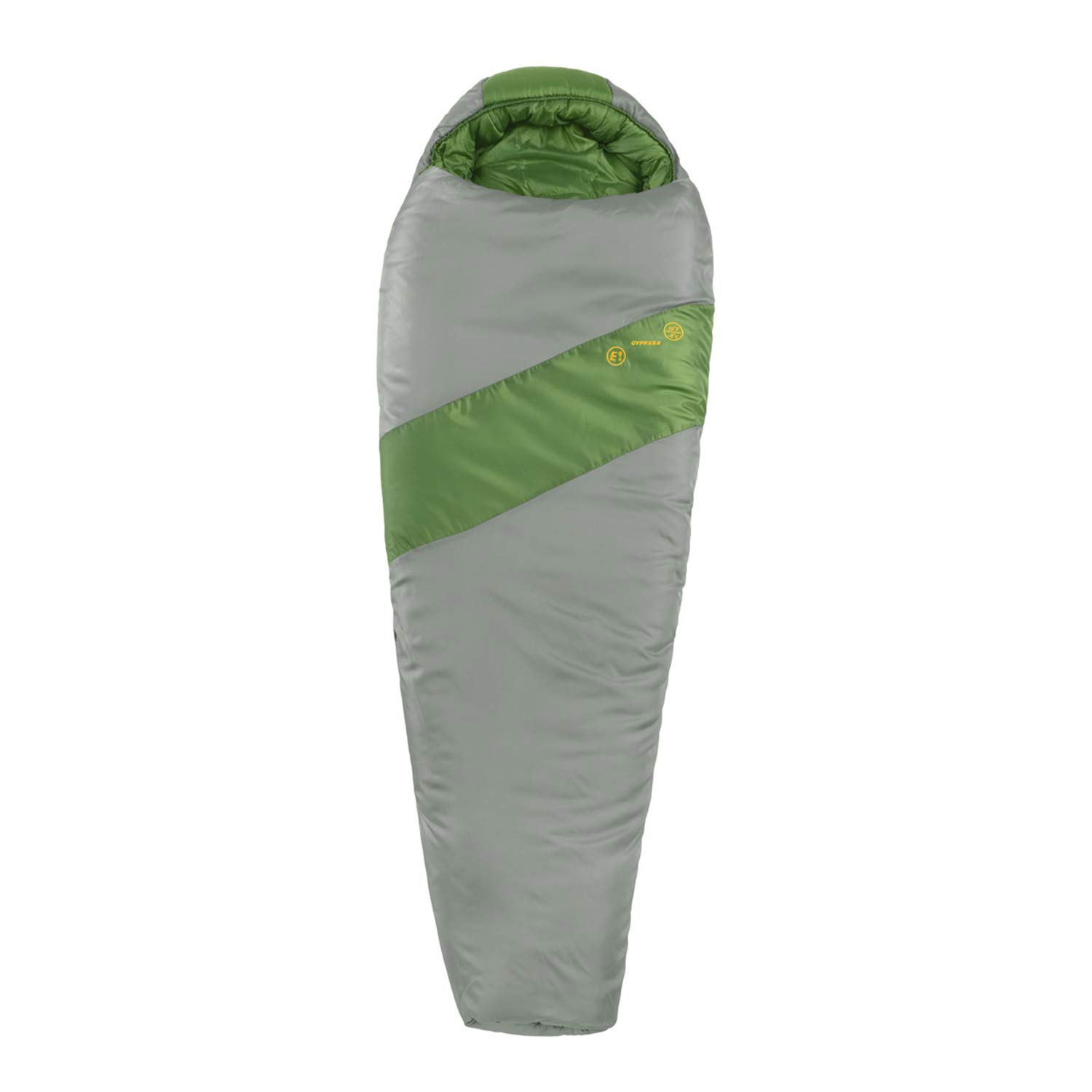 Eureka! Cypress 15-Degree Junior Sleeping Bag, Green/Grey (3 Pounds 7 Ounces)