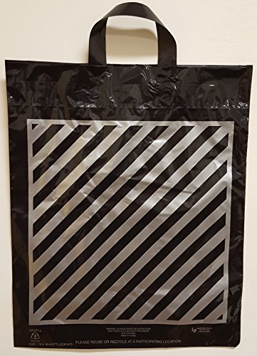 Plastic Shopping Bags, 25pcs
