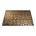 FASÄDE Traditional Style/Pattern 1 Decorative Vinyl Backsplash Panel in Polished Copper (One 18