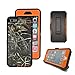 iPhone 6s Plus Case, Harsel Defender Series Heavy Duty Tree Camo High Impact Shockproof Full Body Military Protective with Belt Clip Built-in Screen Protector Case for iPhone 6 Plus - Straw Orange
