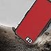 iPhone 5 5S SE Waterproof Case Compatible, ZVEproof IP68 iPhone SE 5S 5 Waterproof Shockproof Dirtproof Snowproof Screen Protector Cover for Snow Skiing Swimming (Red)