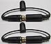 Headphone adapter 2 pack fits LifeProof style iPhone 4 & 4S by Mobile Supply