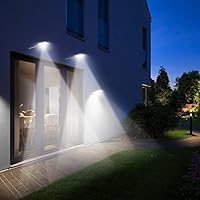 Gluckluz Solar Lights Outdoor Garden Motion Sensor Lighting 36 Led