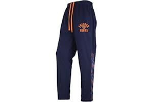 Zubaz NFL Men's Team Color Elevated Jacquard Trackpant with Viper Accent (Small - 3X-Large)