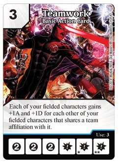 Marvel Dice Masters OP Kit Month 1 Teamwork Basic Action Game Promo (2014)