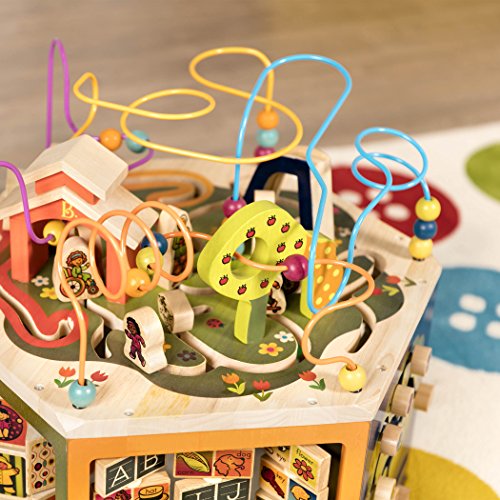 B. Toys Wooden Activity Cube Youniversity Activity Center for