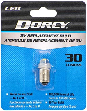 Dorcy 30-Lumen 3-Volt LED Replacement Bulb