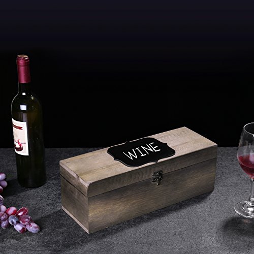 4 MyGift+Rustic+Burnt+Carrying+Chalkboard