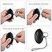 Personal Alarm Keychain ASTUBIA 120dB SOS Emergency Self Defense Safety Alarms Anti-Theft Anti-Attack for Students/Women/Kids/Girls/Superior/Elderly (2 Pack,Black)