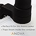 Cellar Made Lid for Anova Sous Vide Cooker by Anova Culinary WiFi Bluetooth Precision Cookers fits 12, 18 or 22 Quart Rubbermaid Containers Made in USA
