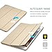 ProCase Smart Case for 10.5” iPad Air 3rd Generation 2019 / iPad Pro 2017, Slim Stand Cover with Translucent Frosted Back for iPad Air 3 -Gold