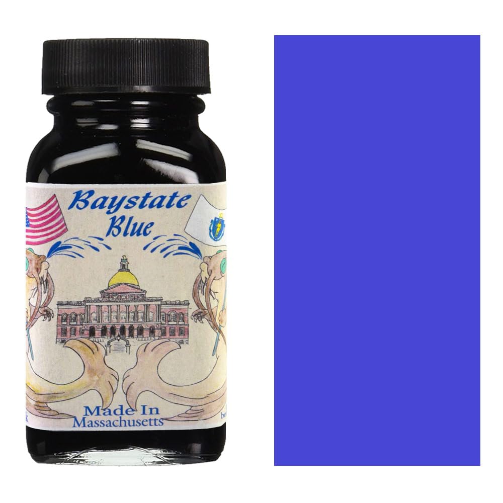 Noodler's Ink Bay State Blue Bottled Ink Refill