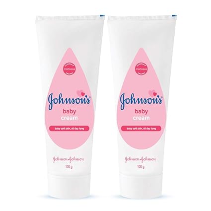 Johnson's Baby Cream, 100g (Pack of 2)