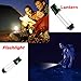 OUTXE 3 in 1 Rugged Camping Lantern Flashlight with Magnet 2600mAh Power Bank IP68 Waterproof
